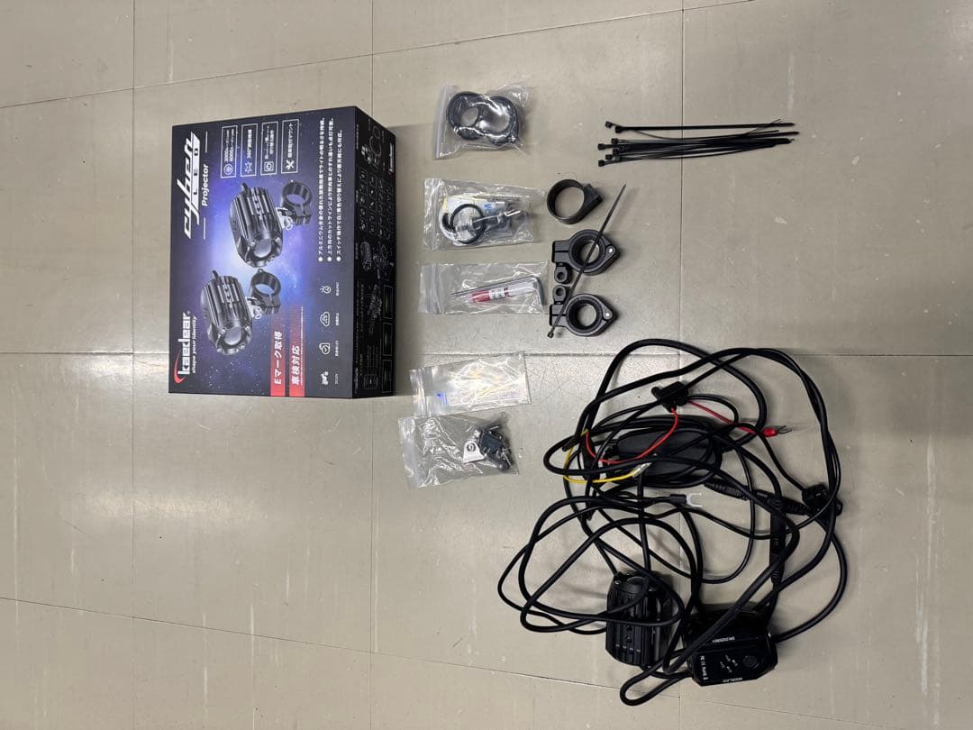 kparkear サイバーライト フォグランプ　15W