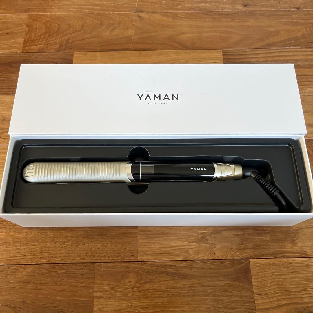 美品 ヤーマン スムースアイロンフォトイオン YJHBON ヘアアイロン