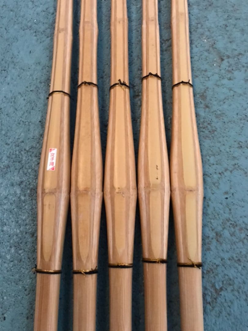 剣道　実戦型・柄短タイプ　38女子サイズ　5本セット　男子用もあります