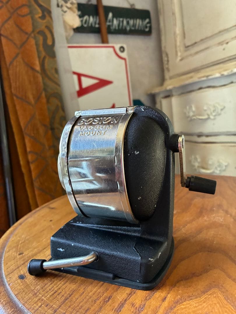 アンティーク　鉛筆削り　ペンシルシャープナー　Boston アメリカ