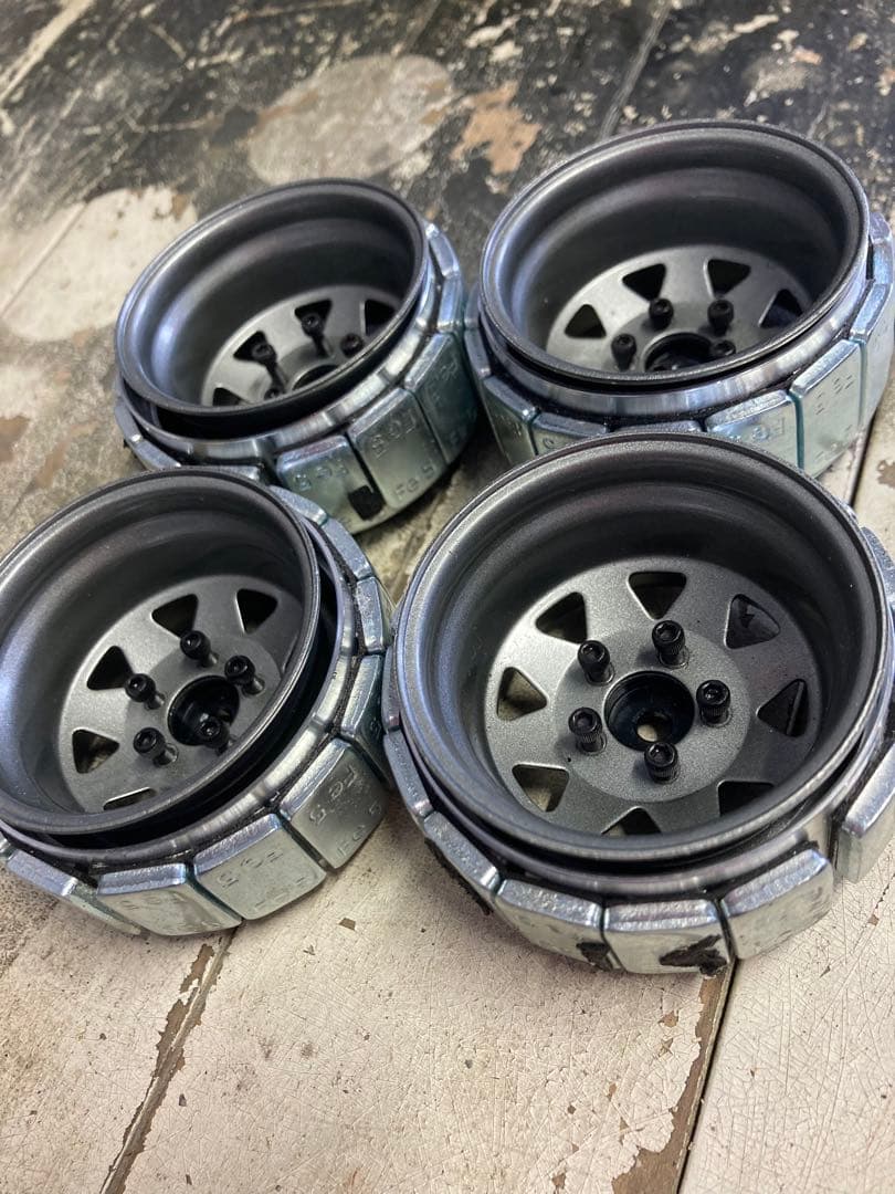 RC4WD ホイール　1.9インチ　深リムハブ12ミリ　ビードロック　クローラー