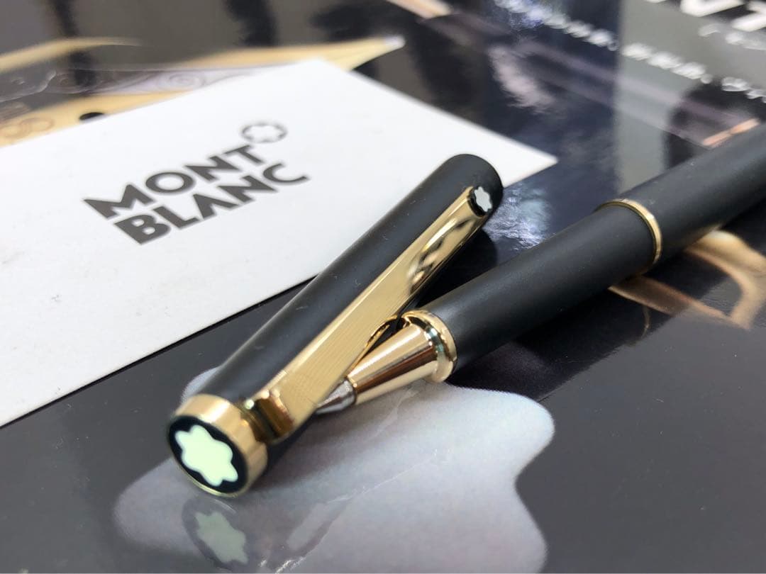 稀少軸！モンブラン★Sライン★生産数の少ないキャップ式ローラーボールNo2318