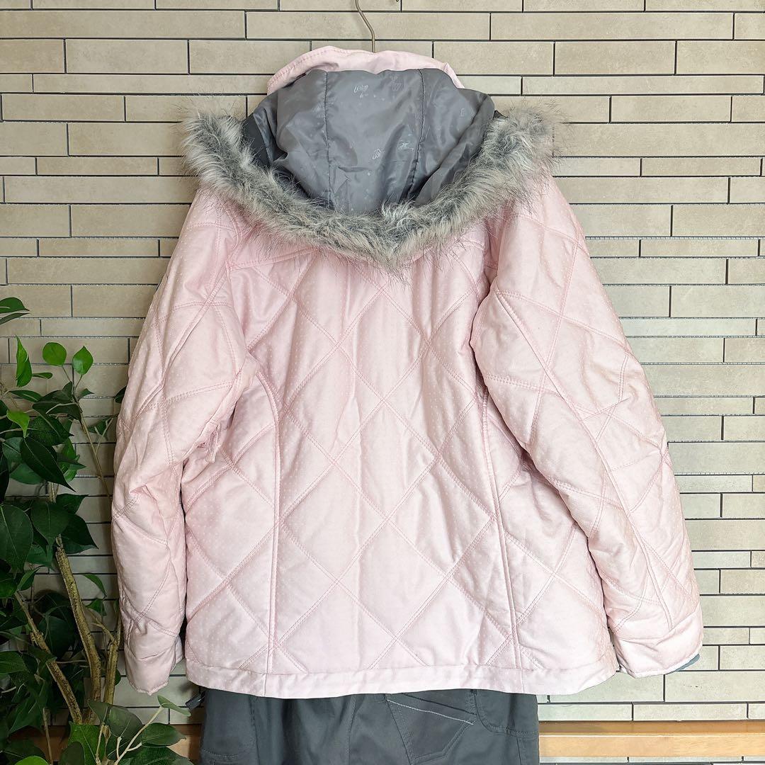 x-nix スノー ウェア 上下 セットアップ ベビーピンク ブラウン S