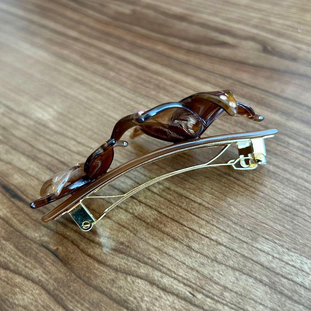 超美品　アレクサンドルドゥパリ　バレッタ