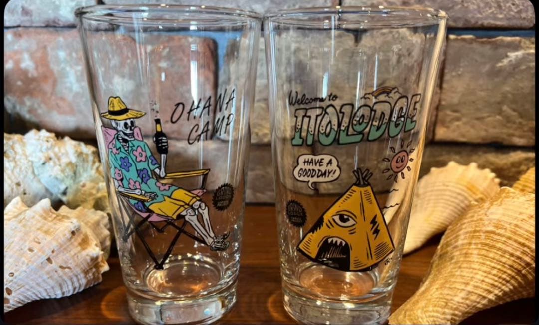 パイントグラス2個セット　grindlodge