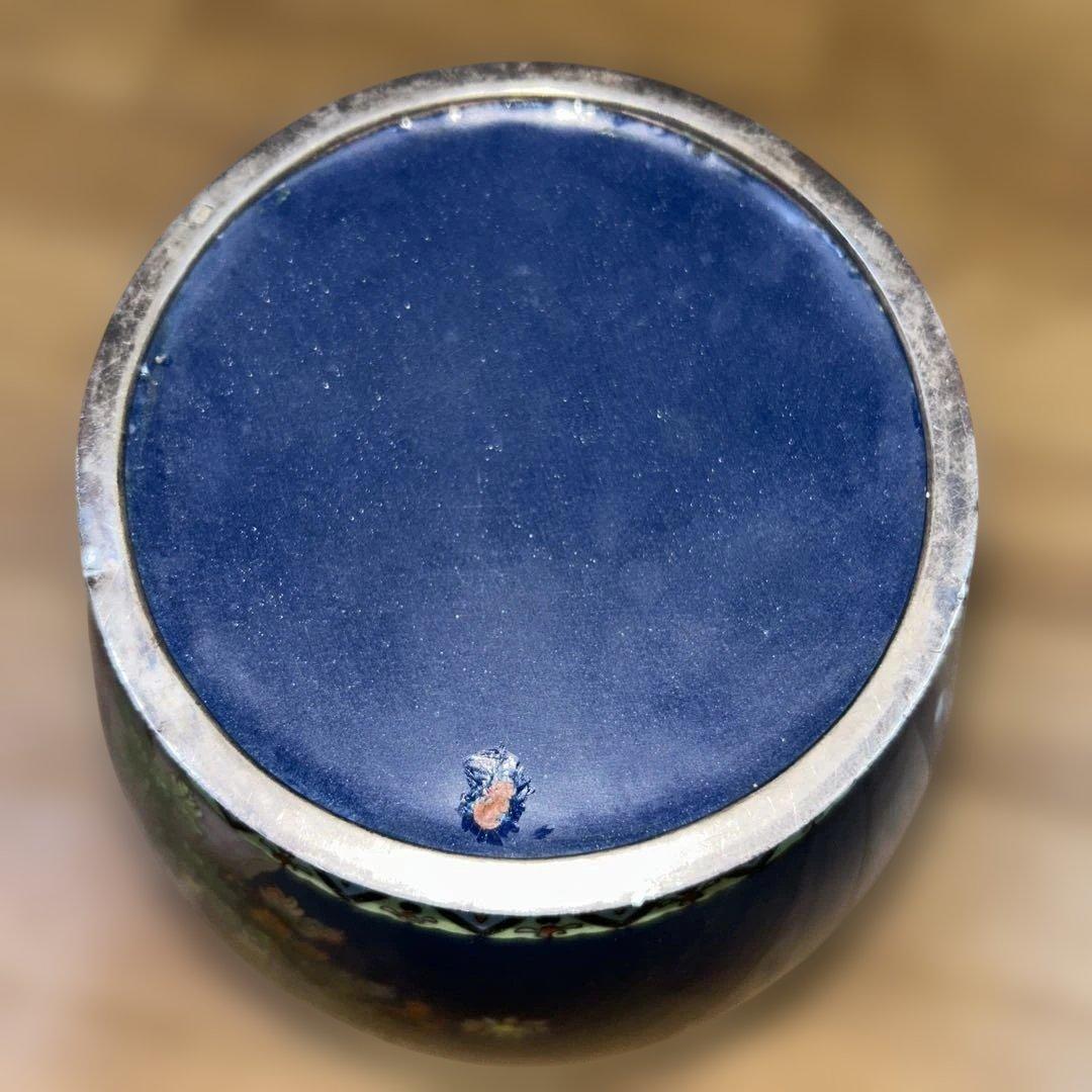 安藤七瀬宝花瓶　純銀