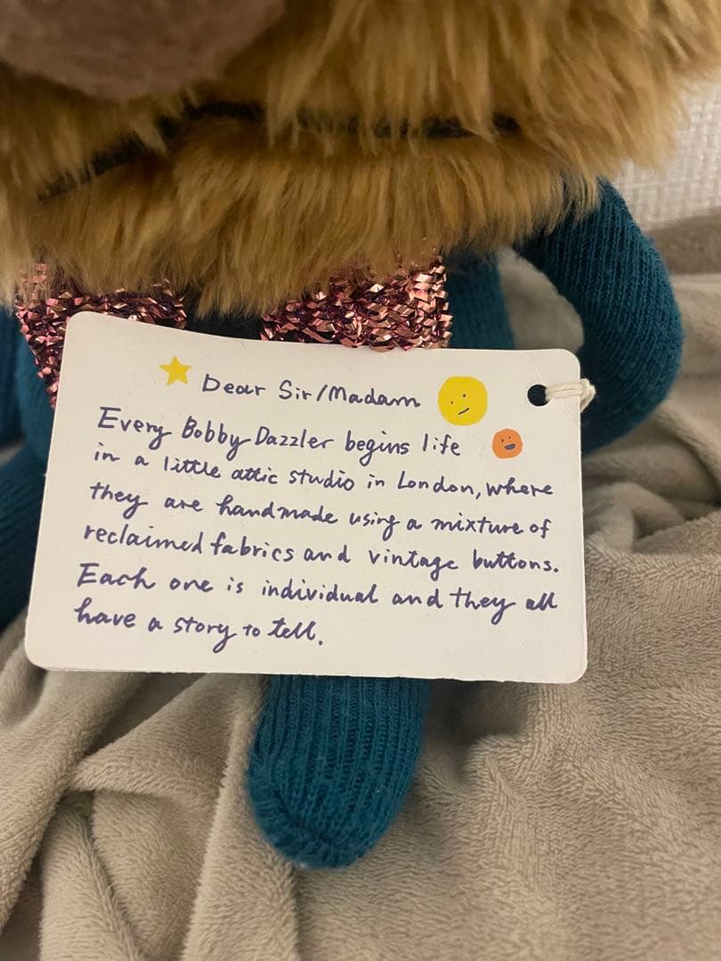 Bobby Dazzler クマのぬいぐるみ