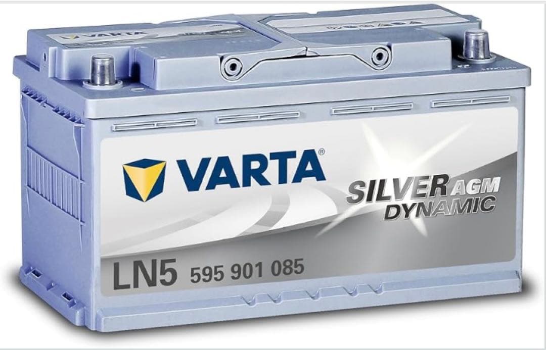 VARTA シルバーAGMバッテリー LN5 595 901 085