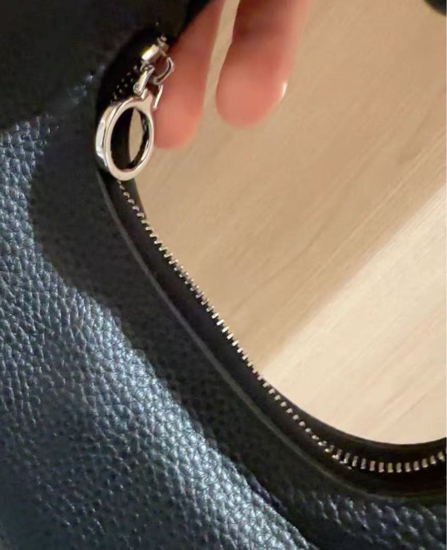 Aeta ブラックハンドバッグSz/-