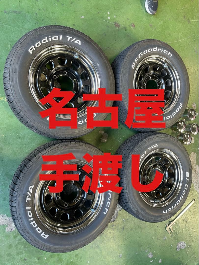 デイトナ グッドリッチ ハイエース 215/65R15 6H 4本 7J＋35
