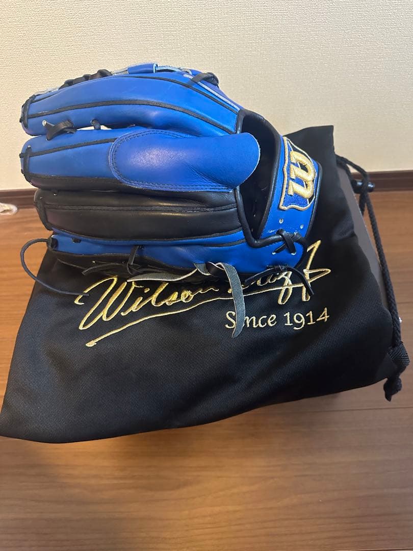 Wilson 投手用硬式グローブ ブルー