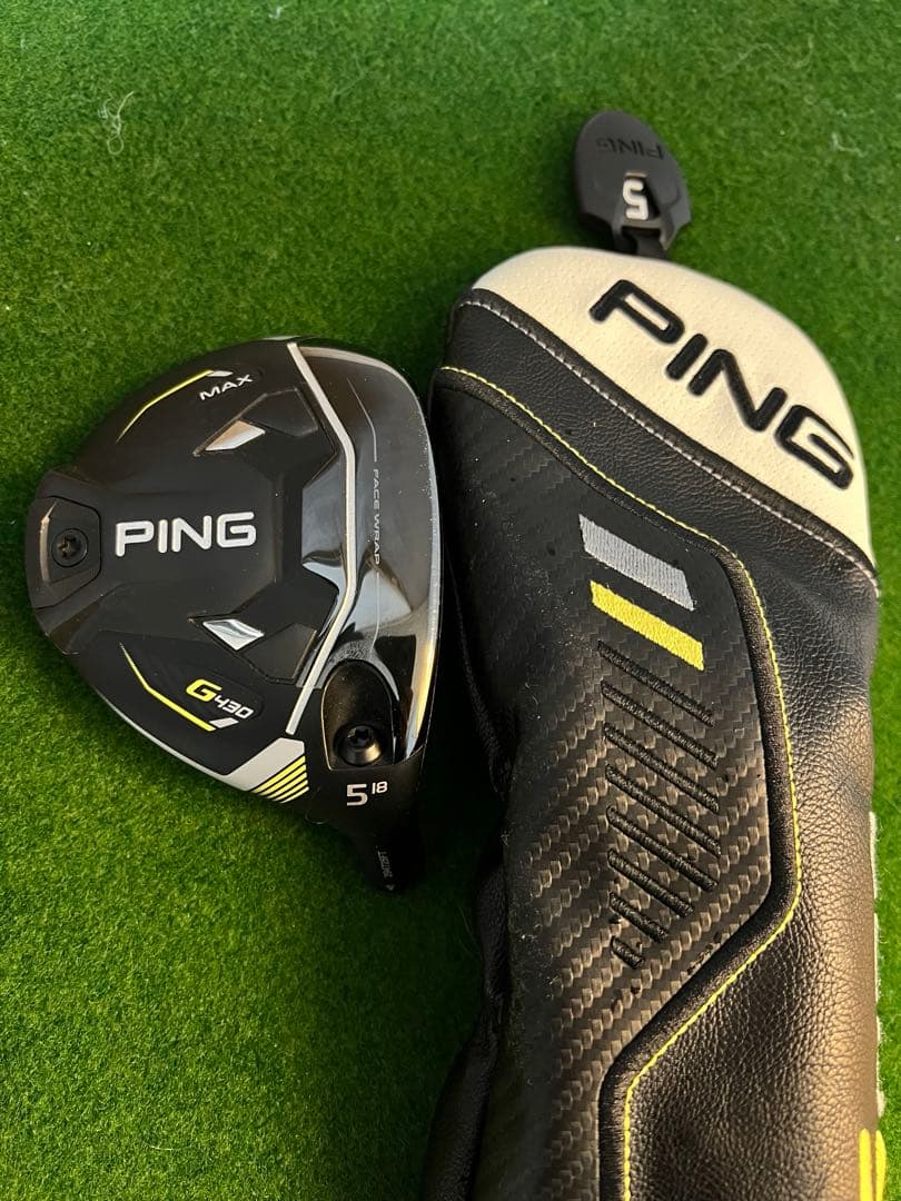 PING G430 MAX フェアウェイウッド 5W ヘッド純正ヘッドカバー有り
