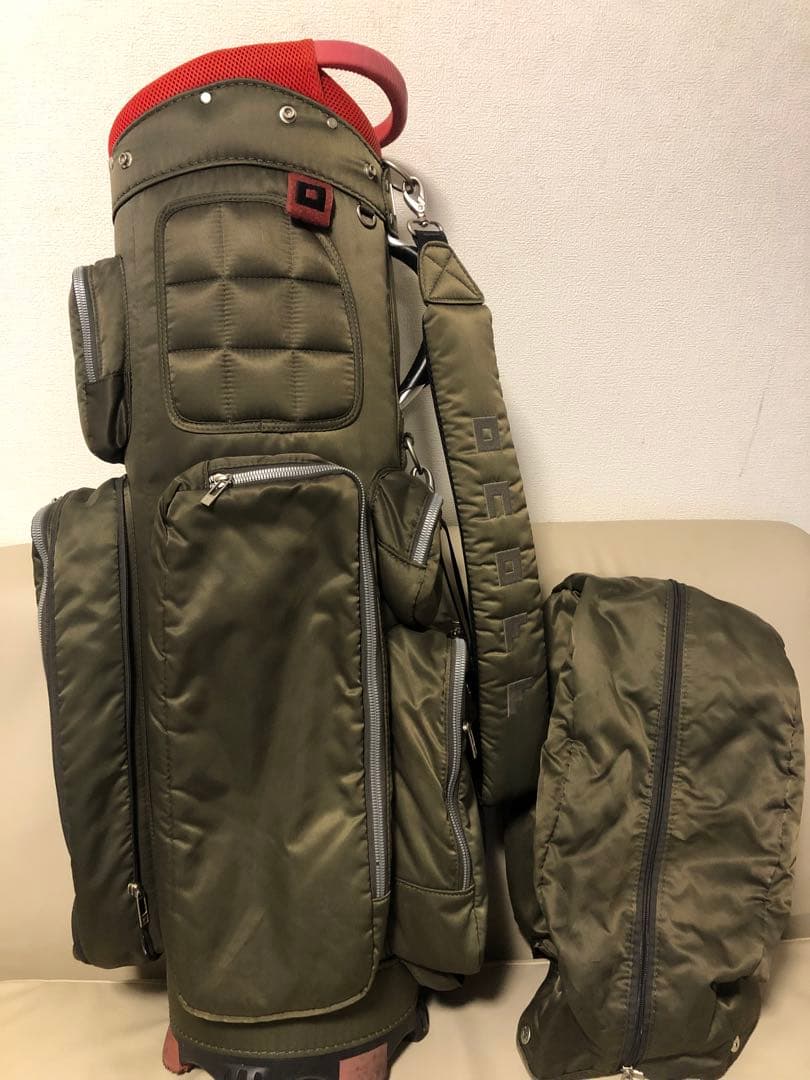 【送料込み】廃盤希少品　オノフ　ONOFF キャディバッグ　ゴルフバッグ