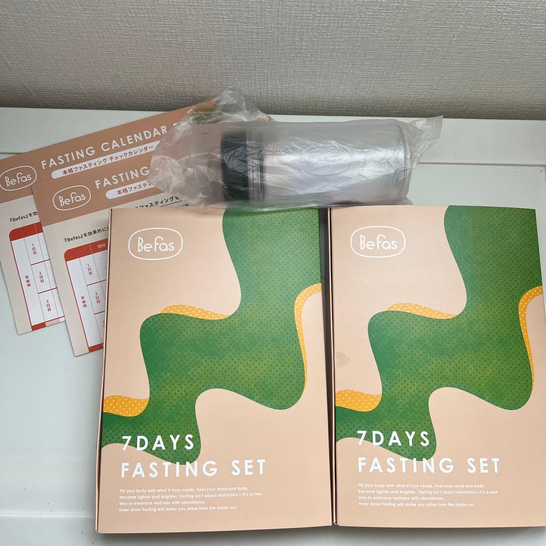 BeFas 7Days Fasting Set 【2箱＋シェイカー付き】