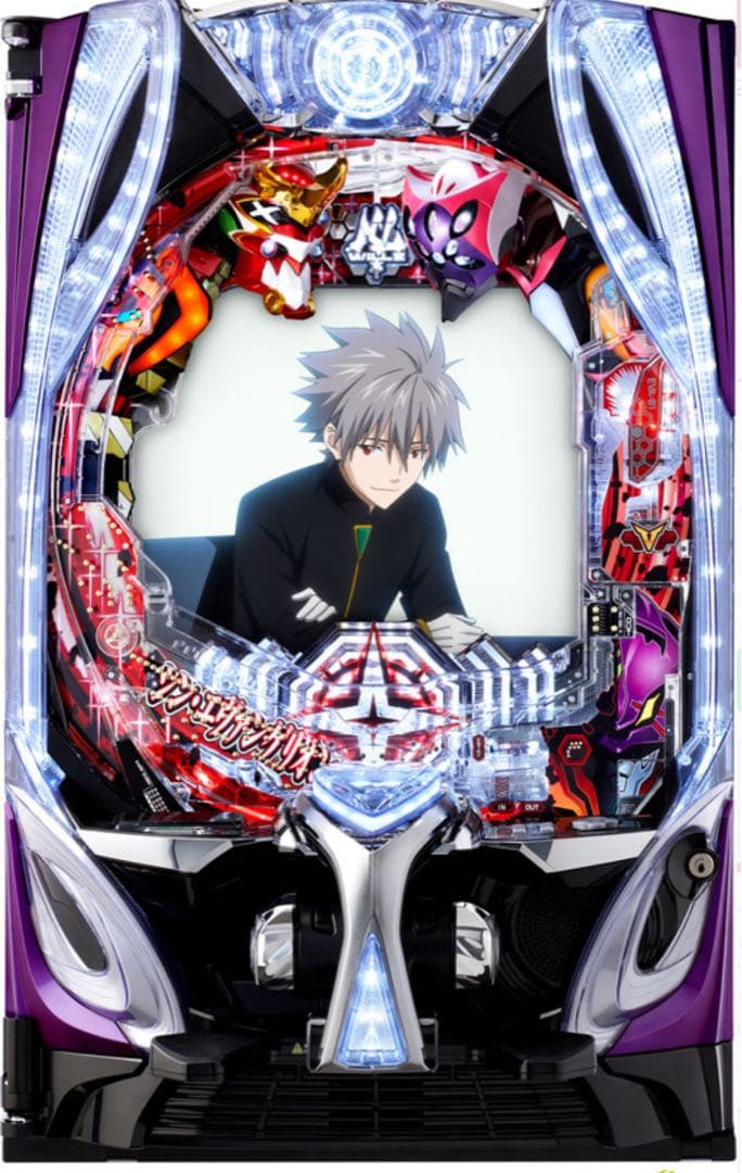 かつおぶし！スマパチ シンエヴァ カヲル 実機！ オプション追加！ 送料込