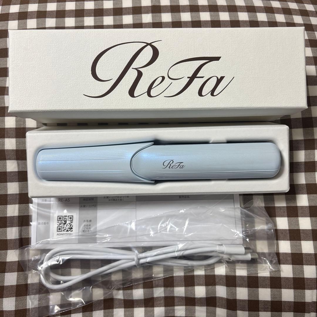 【新品未使用・保証書あり】リファフィンガーアイロン ST ホワイト