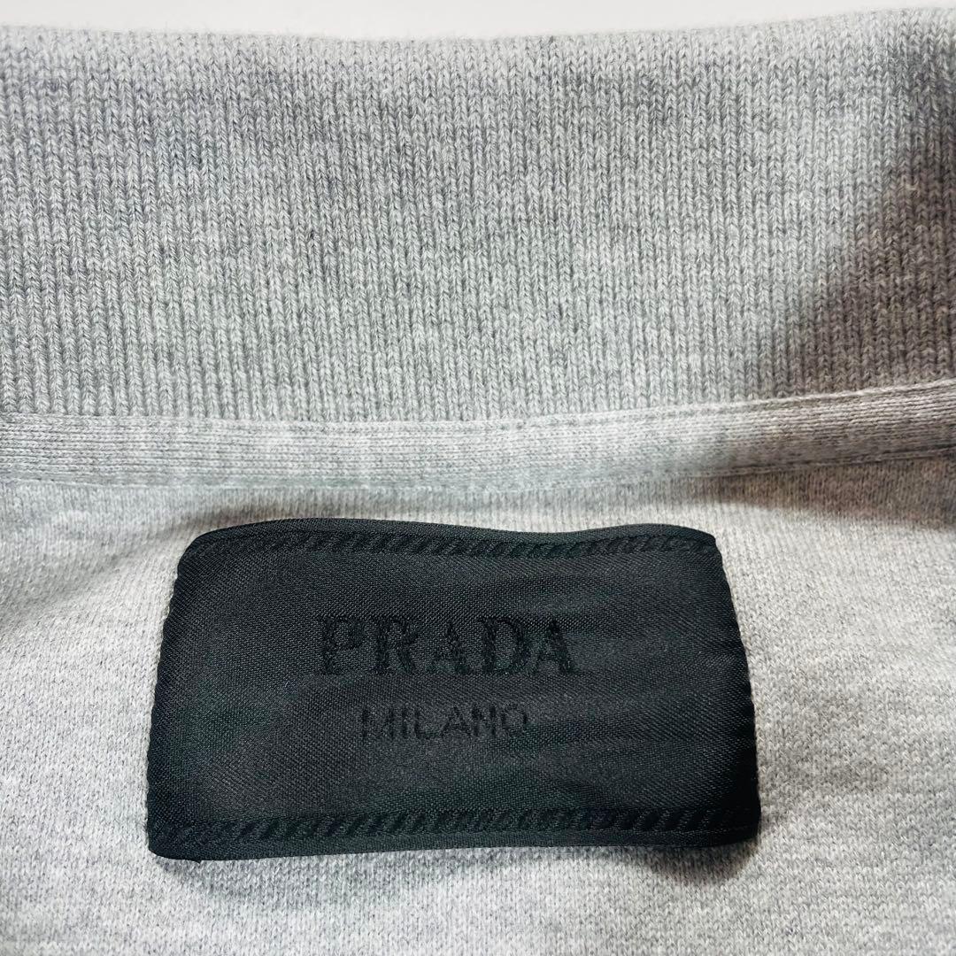 【タグ付き✨】PRADA プラダ スウェット ポロシャツ