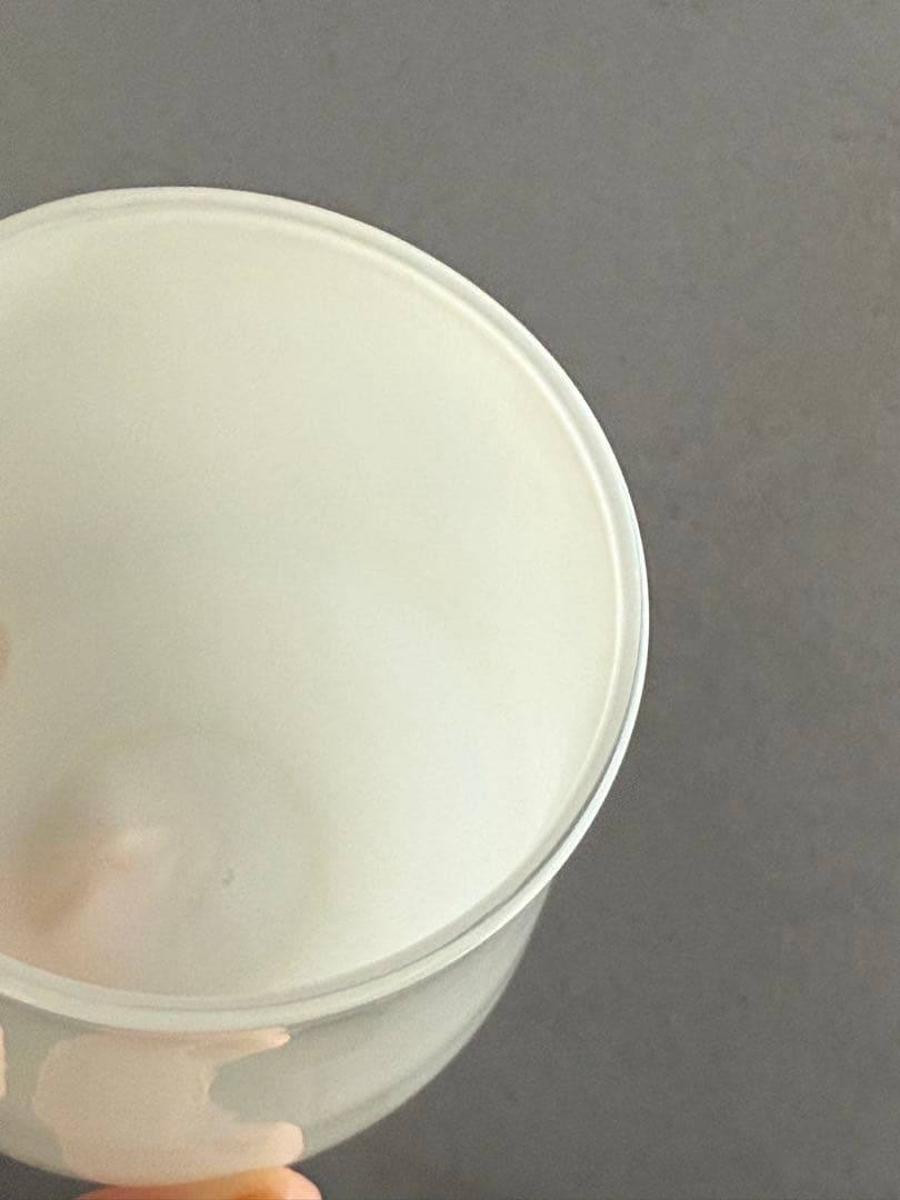 黒川登紀子 アイボリーグラス 2個セット 未使用品