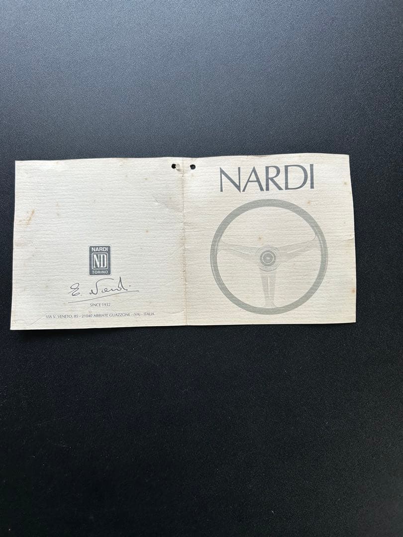 ❇ NARDI ゴールドメッキ　 　ステアリング（美品）