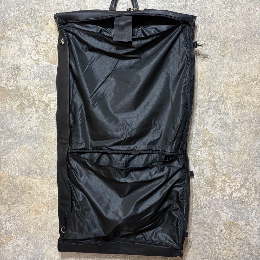 Le Donne Leatherレザー ガーメントバッグ スーツ 収納 旅行