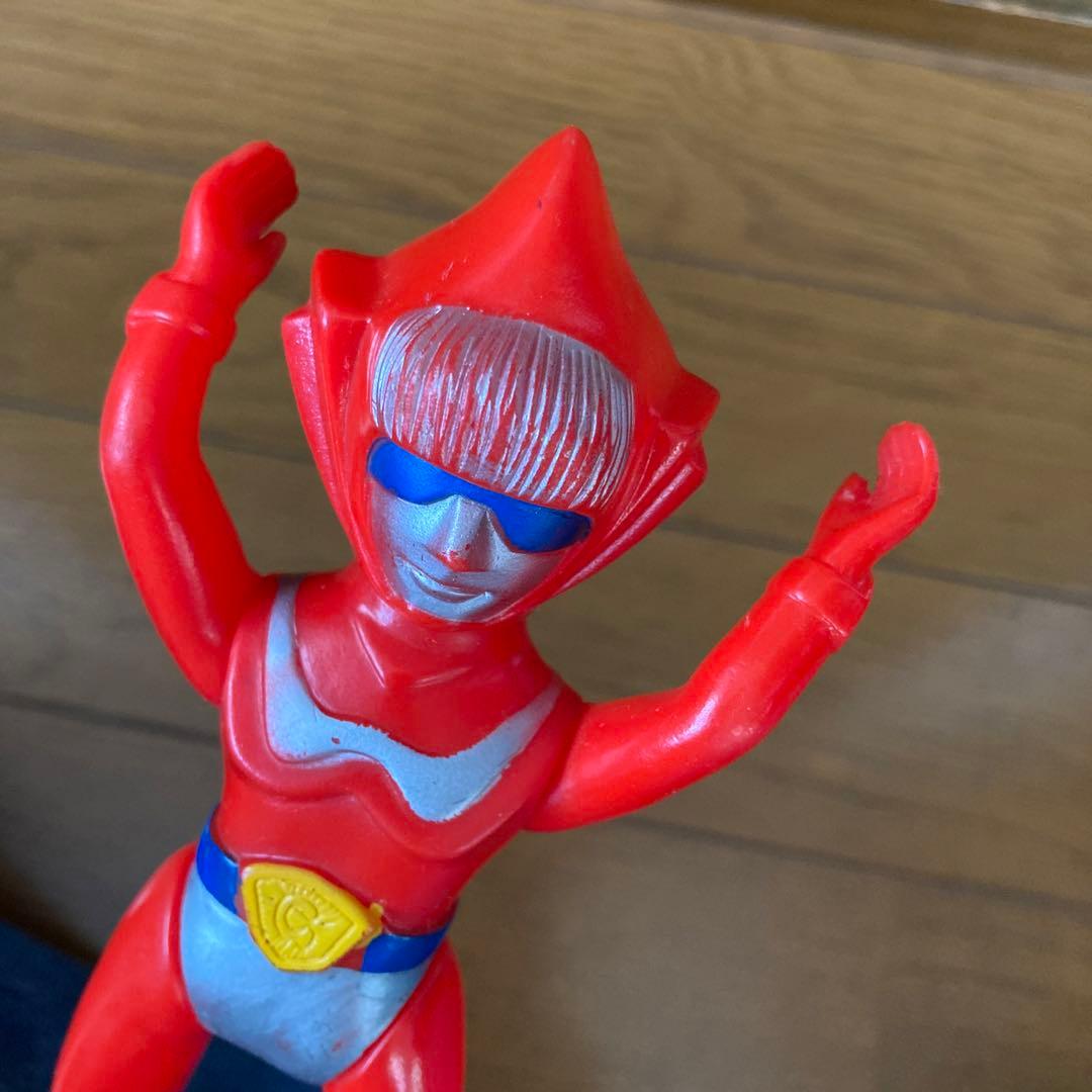 ゴッドマン　ソフビ　1970年代当時物