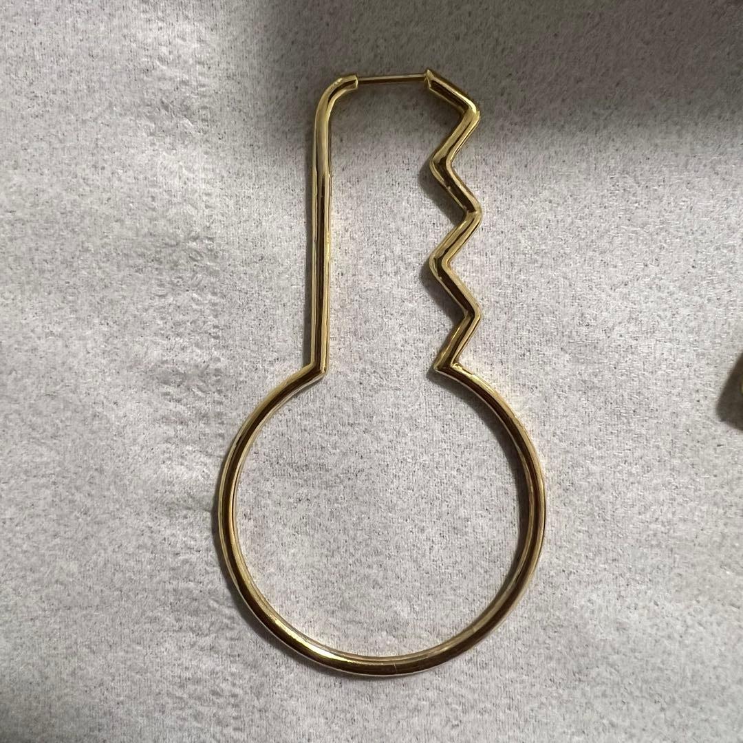 マリアブラック片耳ピアスセット