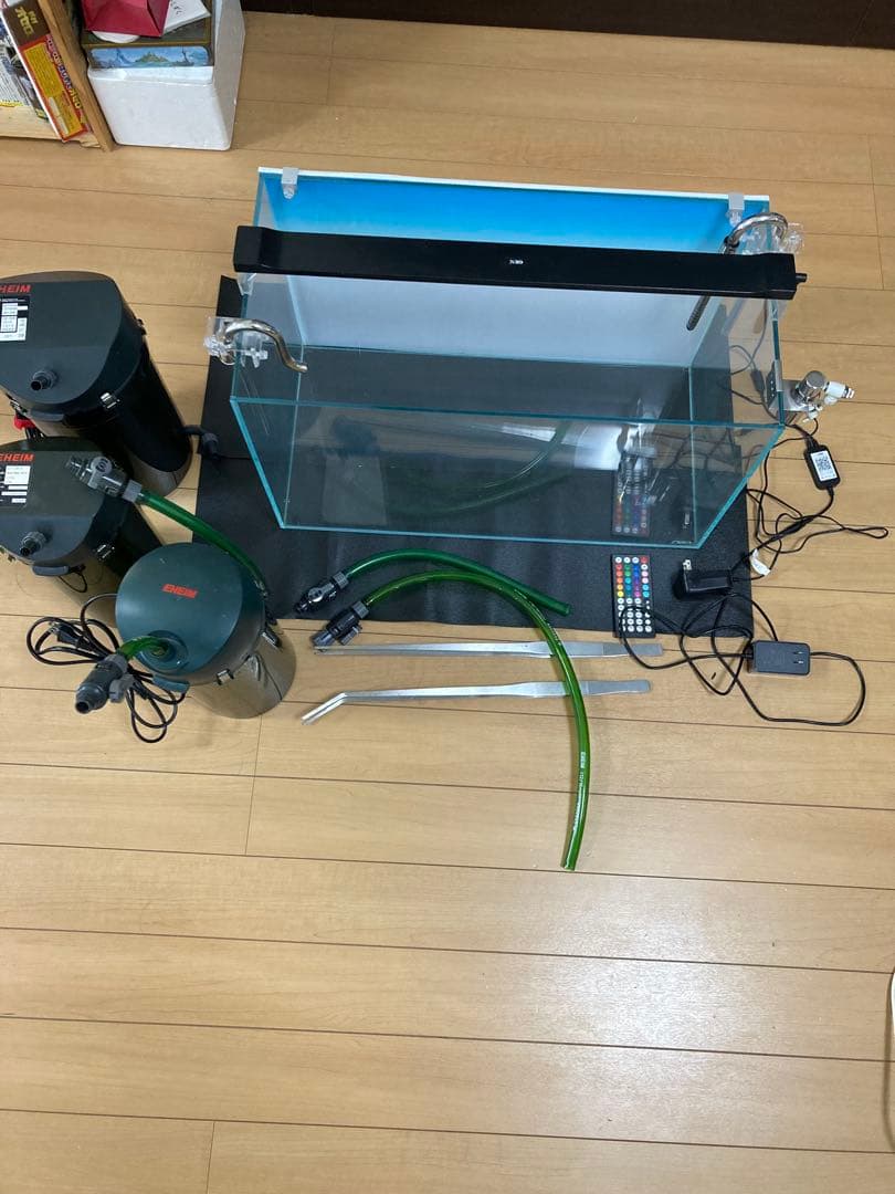 引き取り限定　ADA 60cm ガラス水槽セット