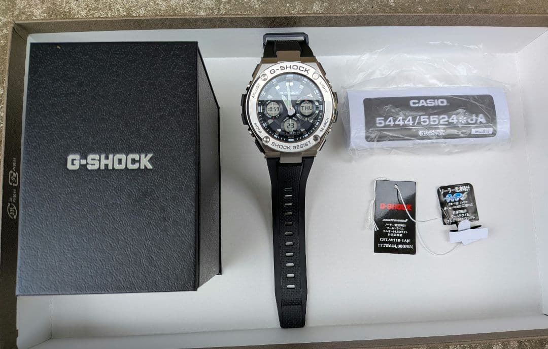 時計 CASIO G-SHOCK G-STEEL GST-W110-1AJF