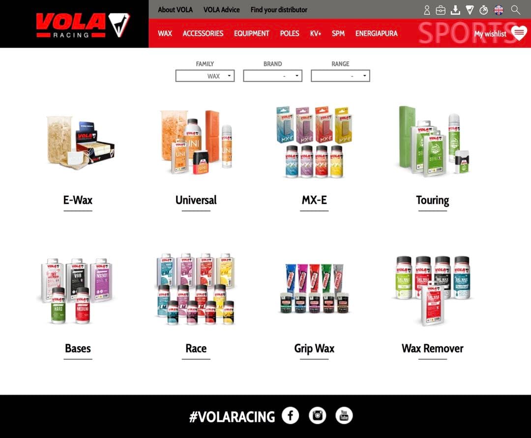 VOLA　LM RACE　リキッド　紫　250ml　swix holmenkol