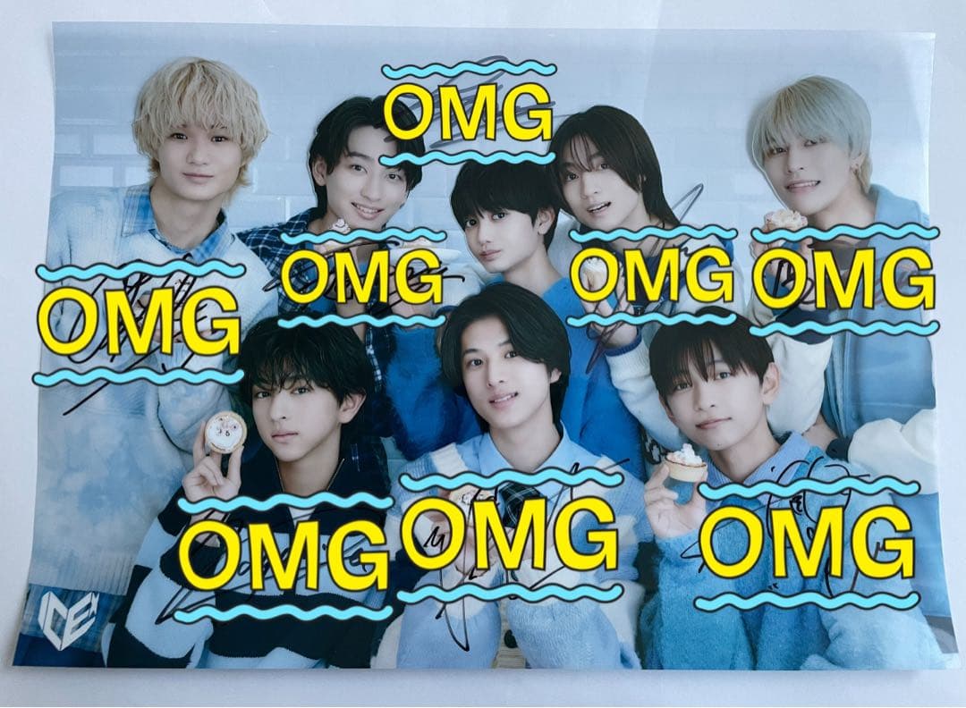 ICEx ホワイトデー スクラッチ A賞 クリアポスター