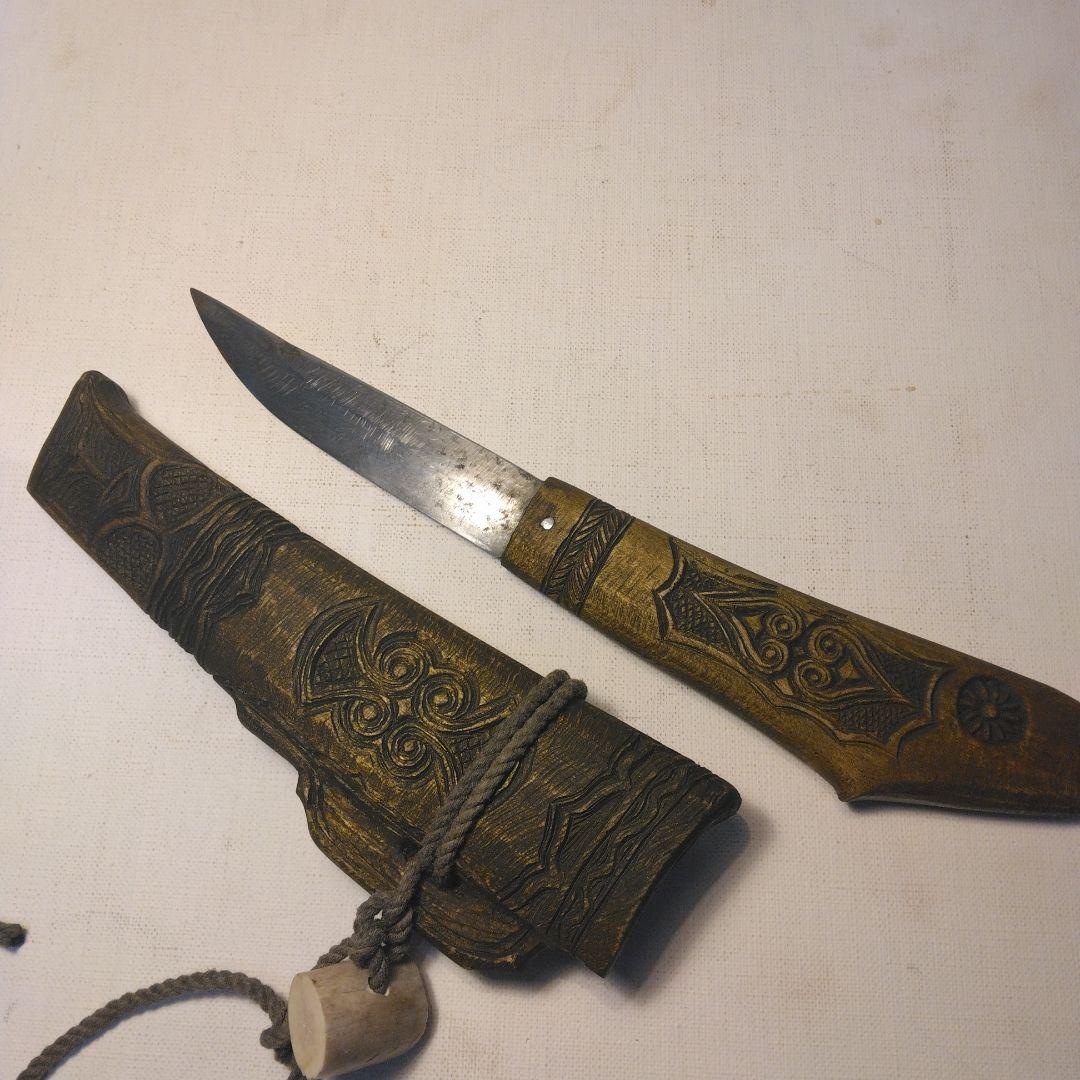 アイヌマキリ　小刀　北海道　骨董