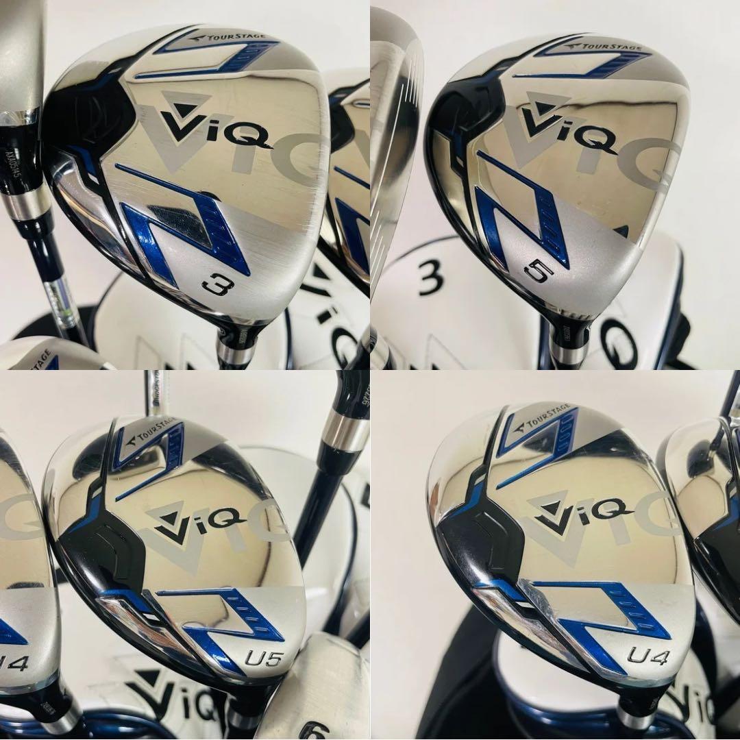 【美品・初心者男性向け】TOURSTAGE ViQ ゴルフクラブセット