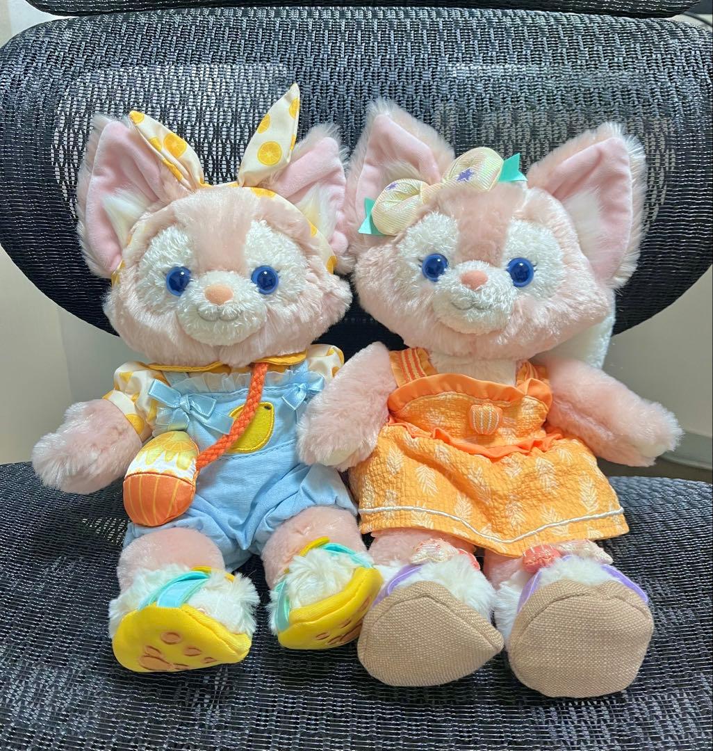 上海ディズニー　香港ディズニー　夏日リーナベル　ぬいぐるみセット