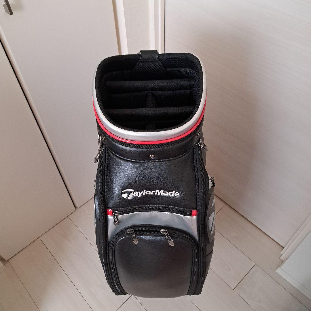 テーラーメイド ゴルフキャディバッグ 黒/赤