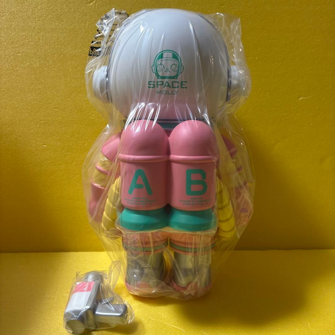 POPMART kennyswork SPACE MOLLY 400% ピンク