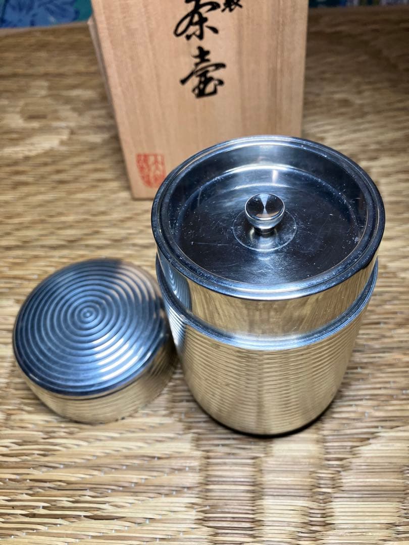 本錫⭐︎乾茂號造 大阪浪華錫器　茶壷