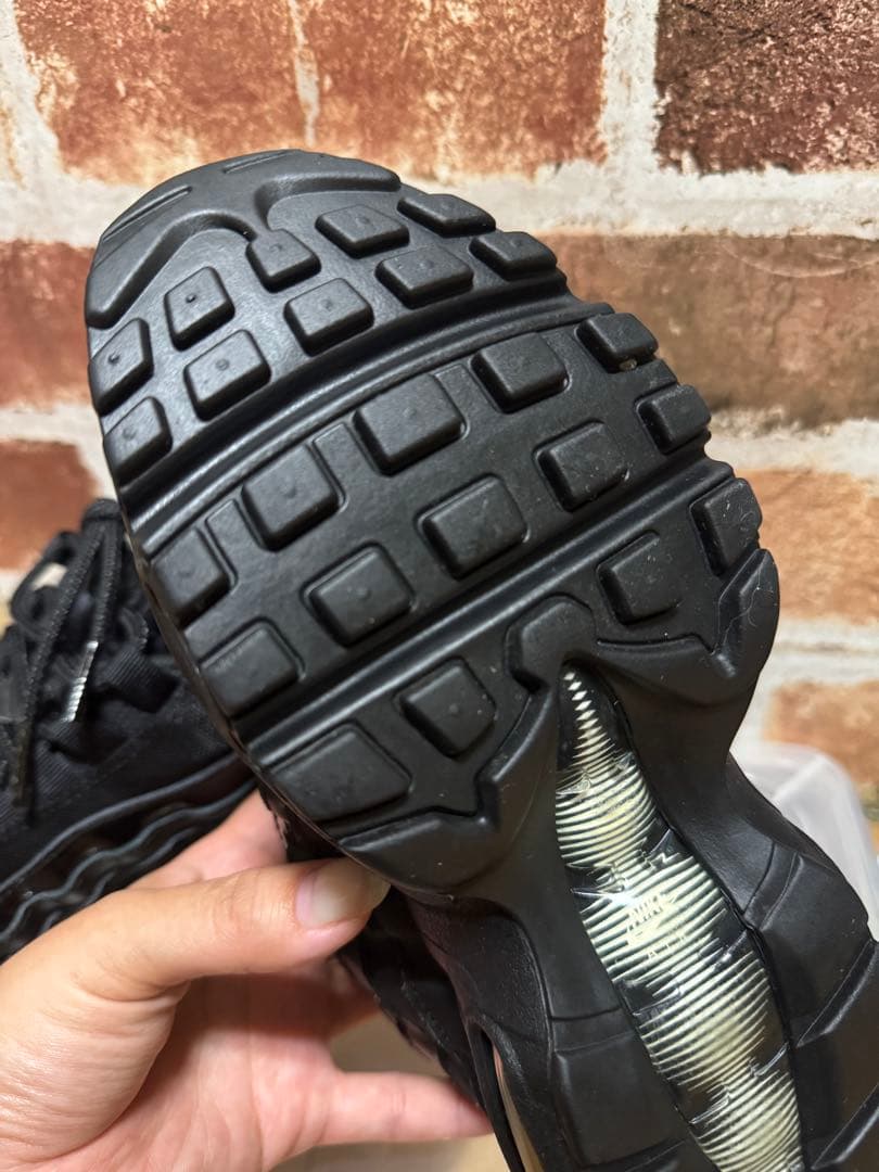 エアマックス95 トリプルブラック スニーカー 23cm