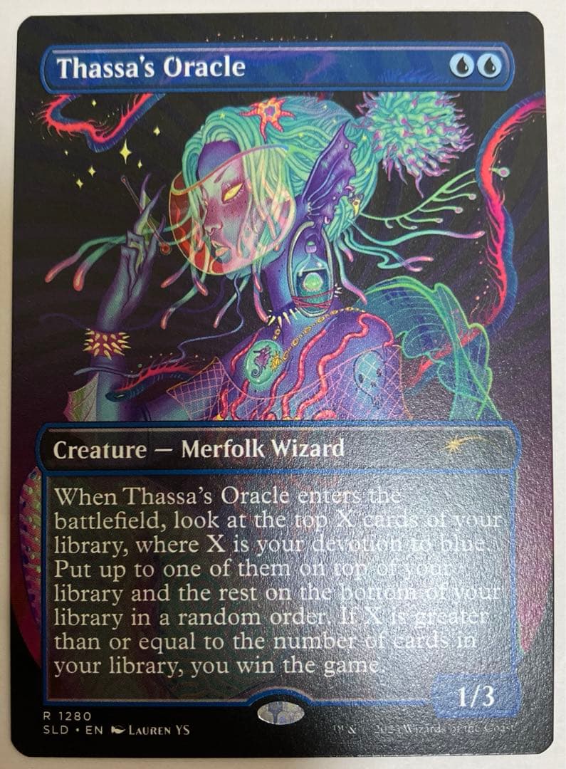 タッサの神託者/Thassa's Oracle 英語一枚