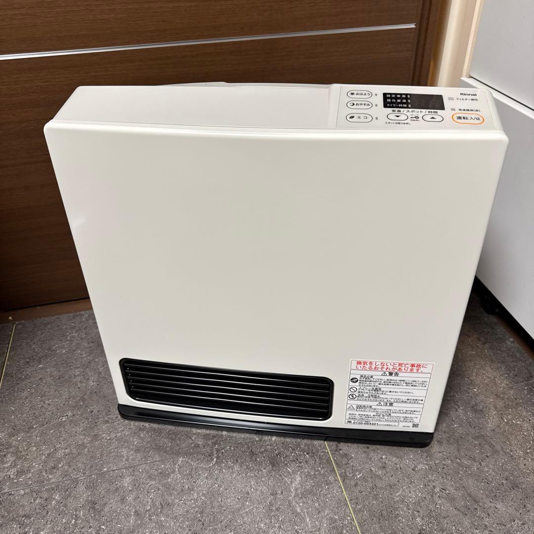 ガスコード付　Rinnai ガスファンヒーター SRC-365E　都市ガス