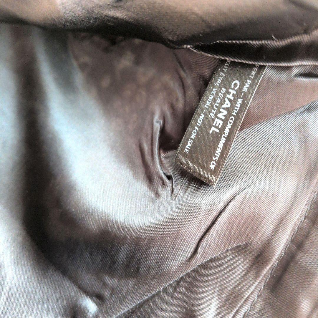 CHANEL トートバッグ ブラック ホワイト