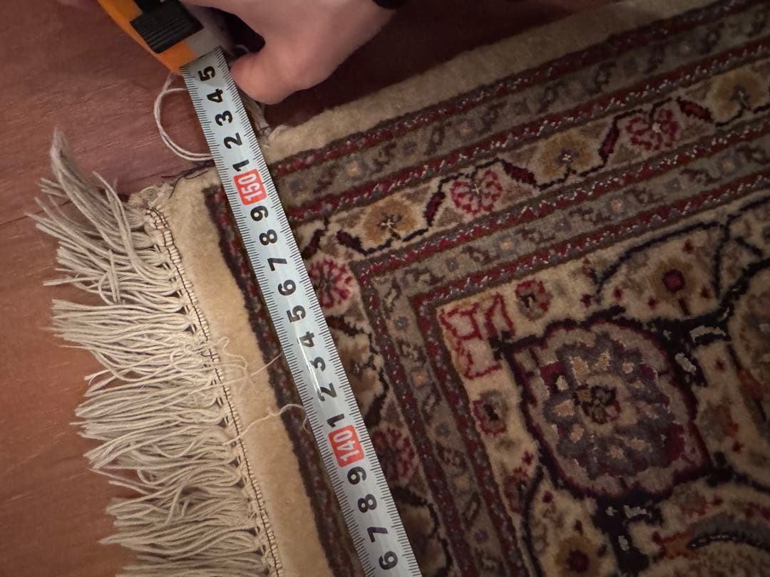 元値段40万　ペルシャ絨毯　ウール100% 150x200cm