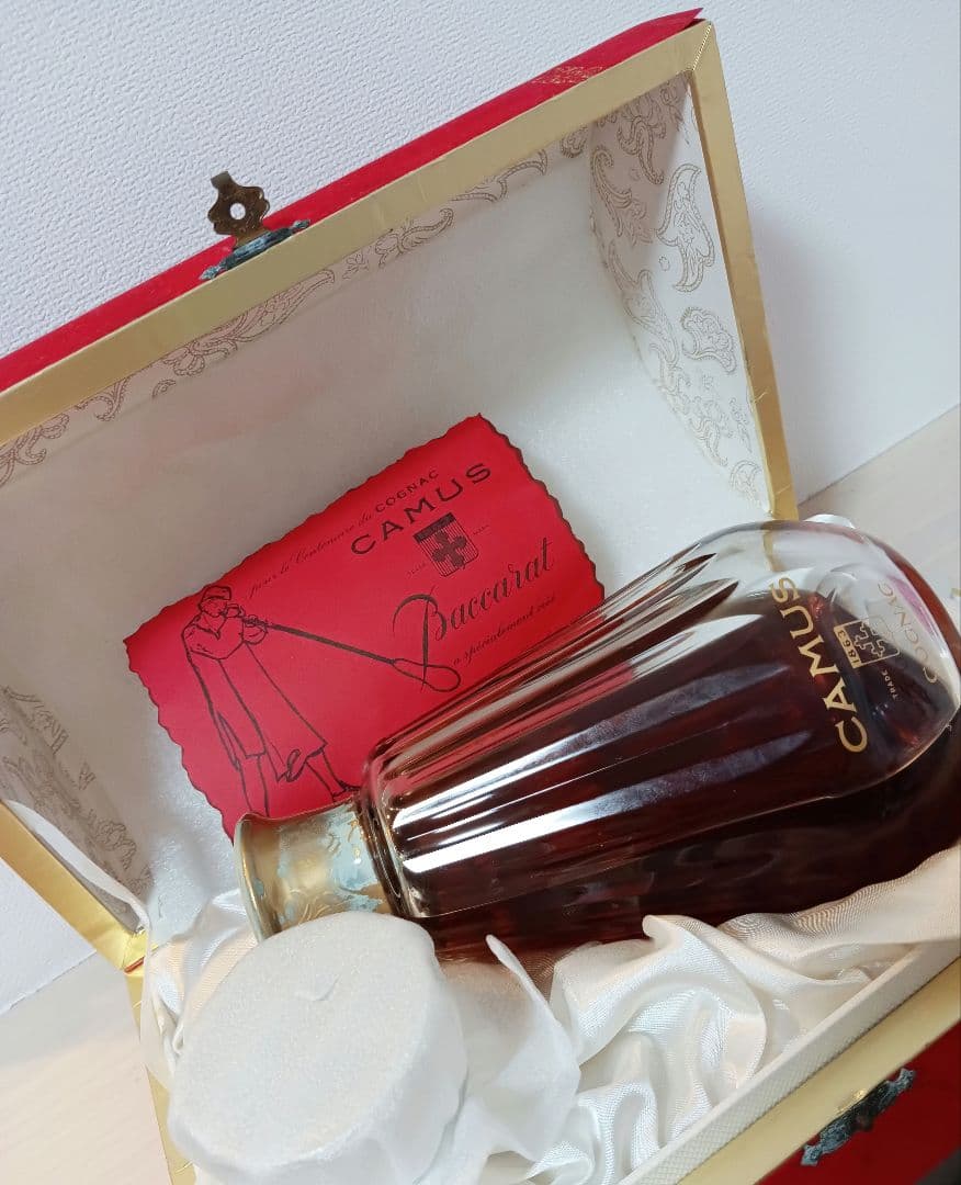 CAMUS　カミュ　バカラ　カラフェ　ブランデー　コニャック　フランス　1863