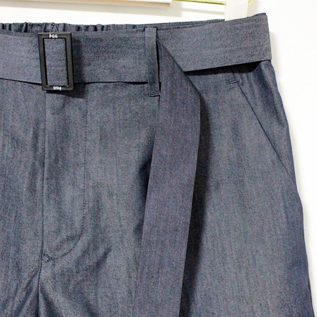 新品 PGG ロゴベルト付（パーリーゲイツ） ストレッチショーツ M（W80