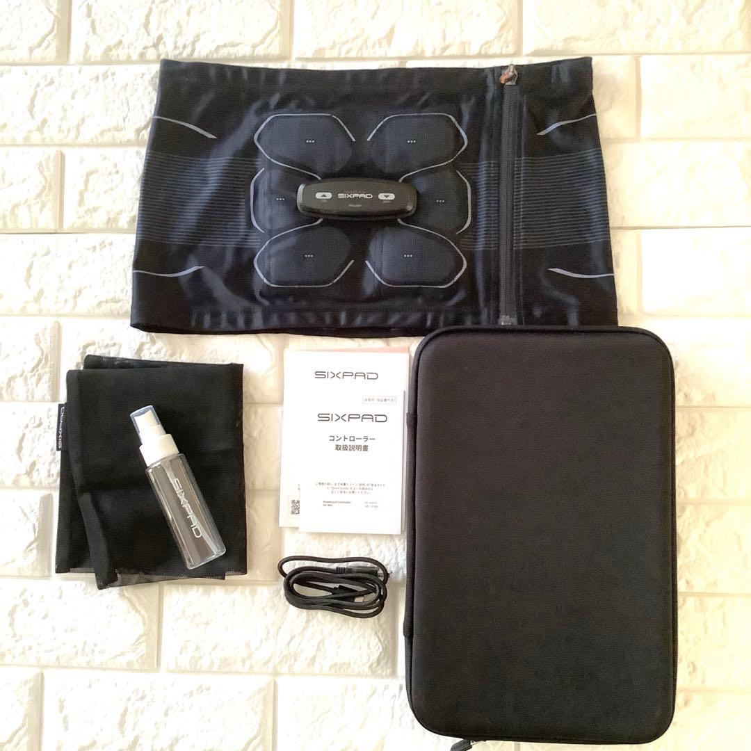 SIXPAD パワースーツ アブスEMSトレーニング用ケース付　Lサイズ