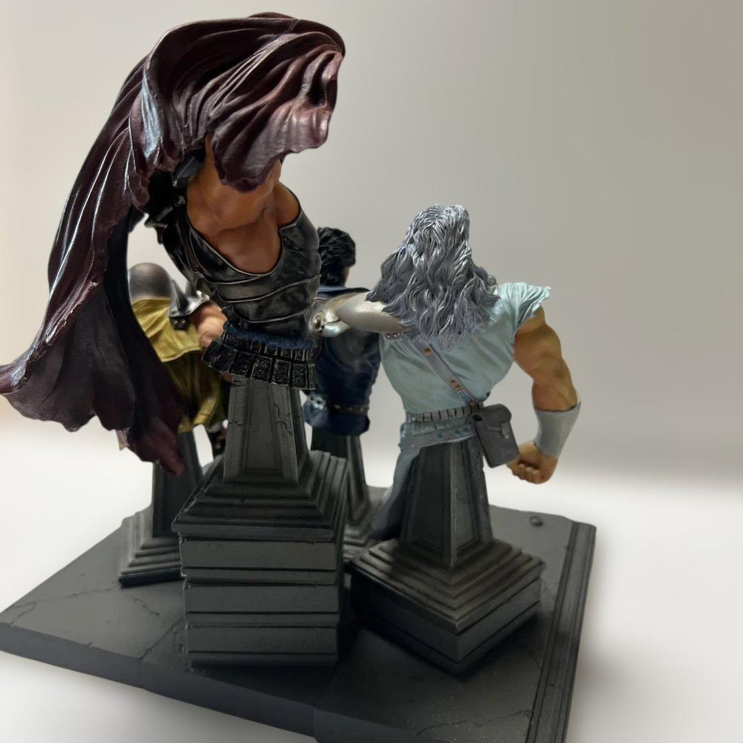 海洋堂　北斗の拳　胸像フィギュア四兄弟まとめ(ジャンク)