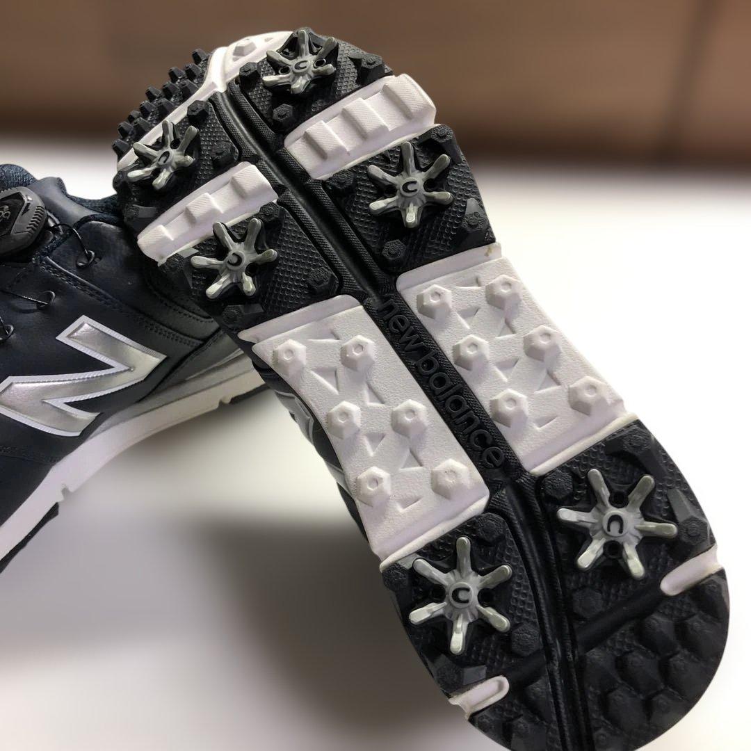 New Balance 574 BOA ブラックゴルフシューズ