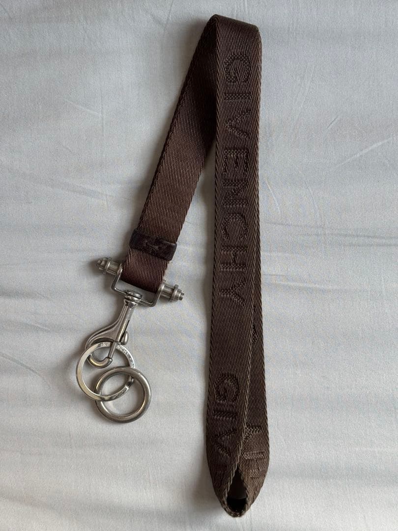 Givenchy キーリング ブラウン ネックストラップ