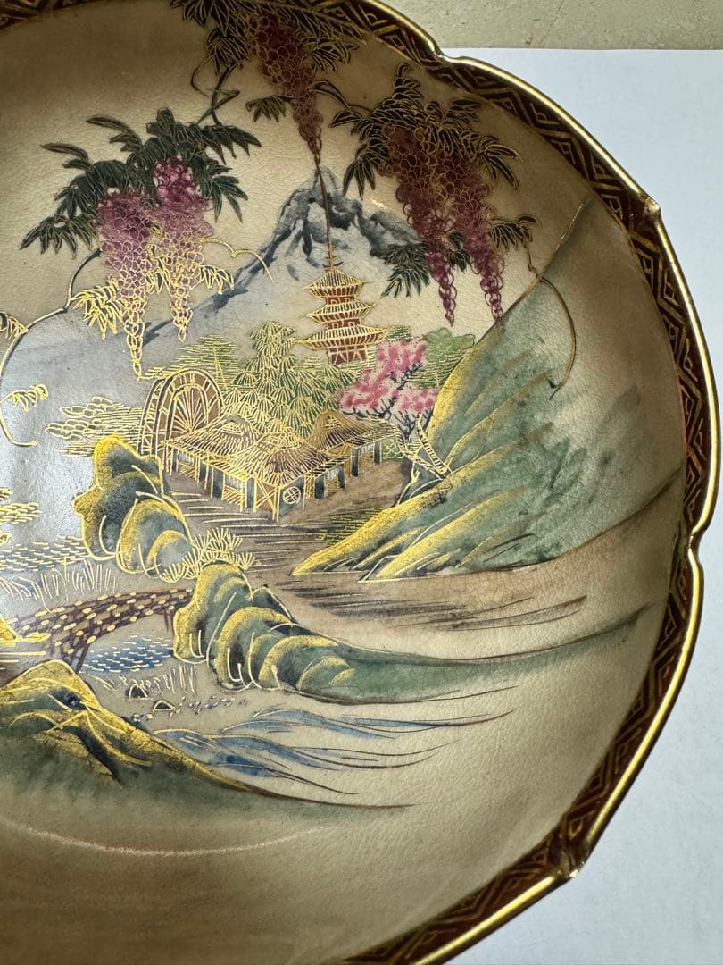 薩摩、風景画手描き