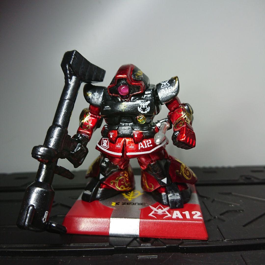 ガンダムコンバージ シャア専用 リックドム メタリックリペイント