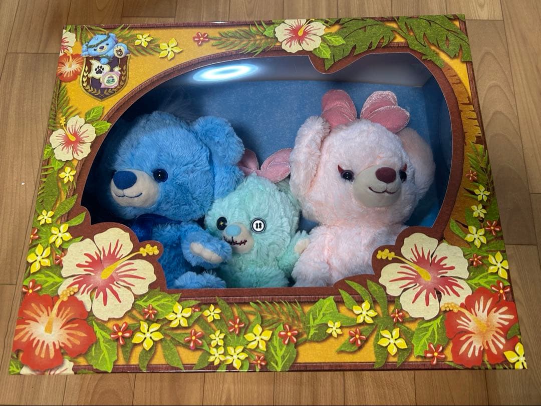 ユニベアシティ プラッシュセット [ブルー・ベリー・パイ]